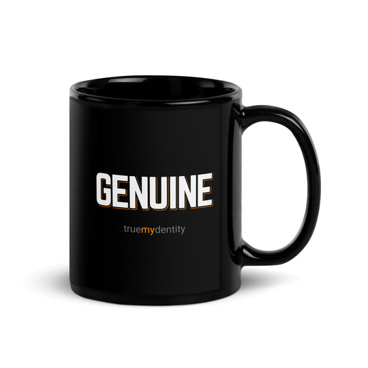 GENUINE Black Coffee Mug Bold 11 oz or 15 oz