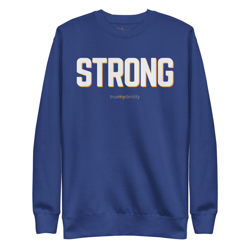 STRONG Sweatshirt Bold Design | Unisex