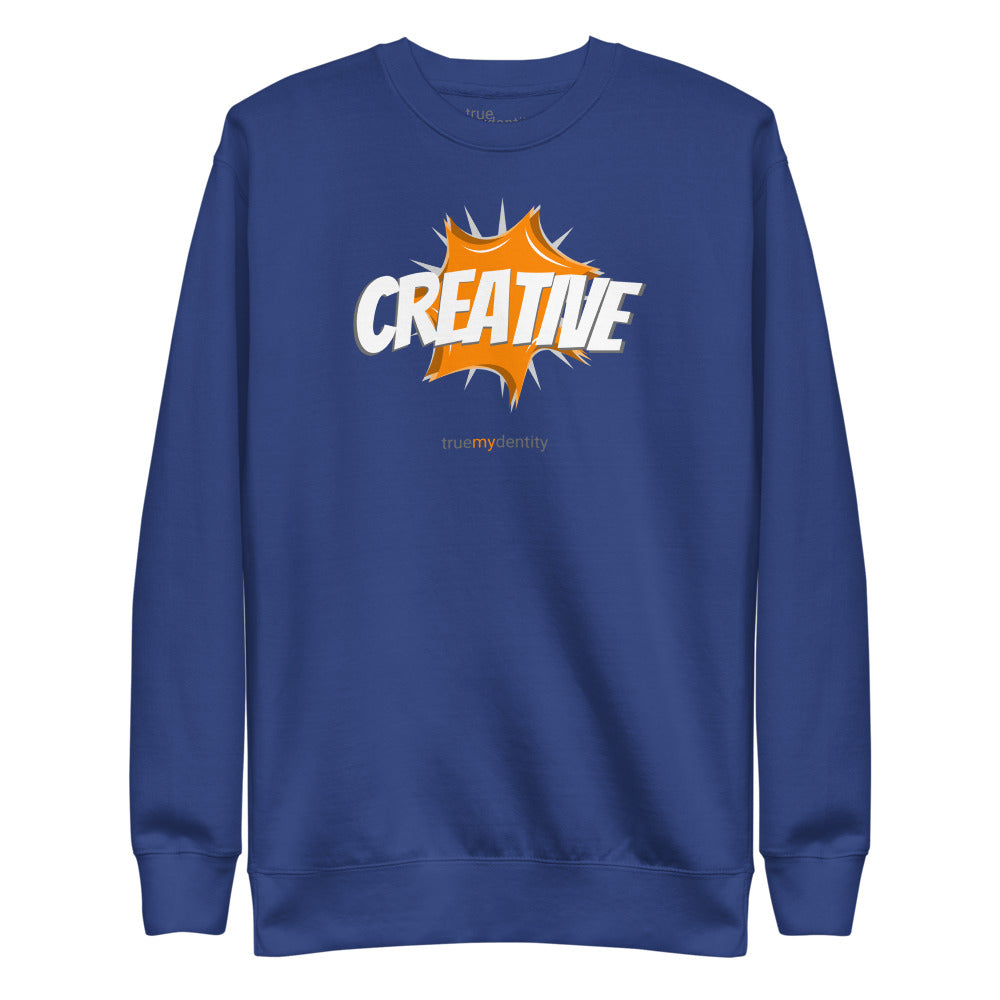 CREATIVE Sweatshirt Action Design | Unisex
