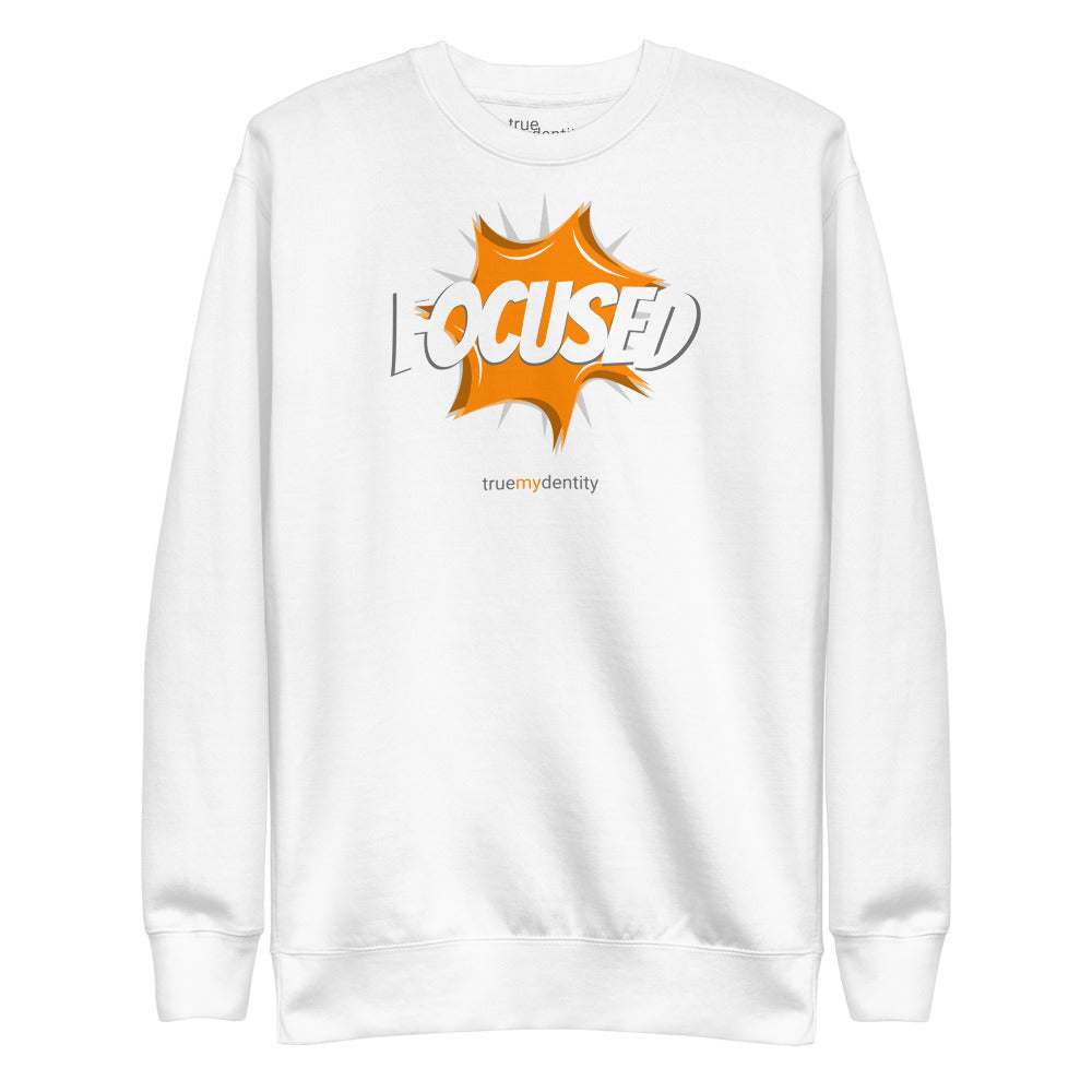 FOCUSED Sweatshirt Action Design | Unisex