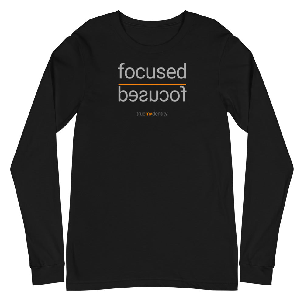 FOCUSED Long Sleeve Shirt Reflection Design | Unisex