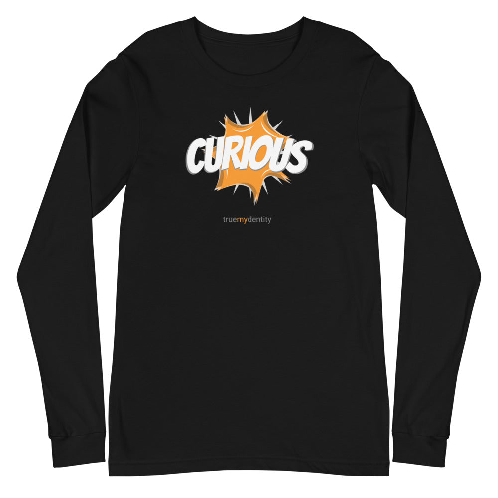 CURIOUS Long Sleeve Shirt Action Design | Unisex