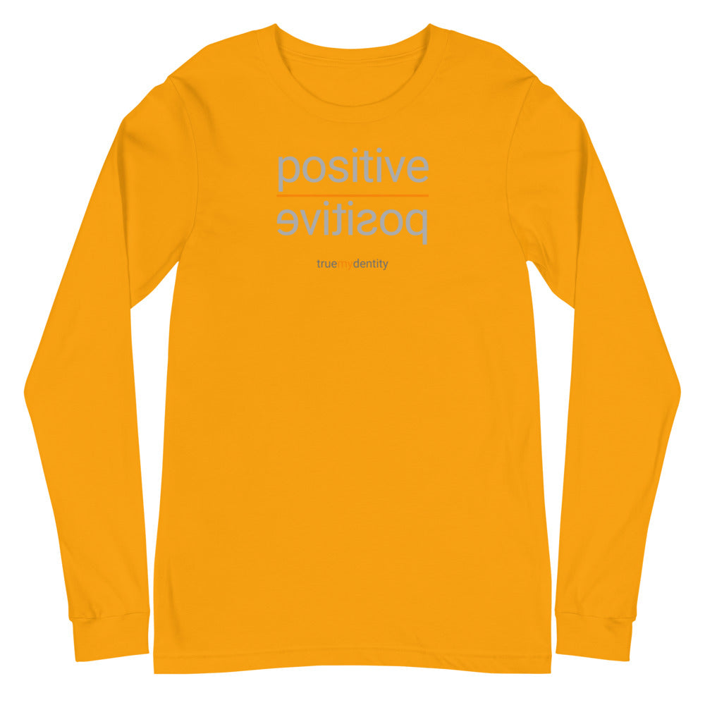 POSITIVE Long Sleeve Shirt Reflection Design | Unisex