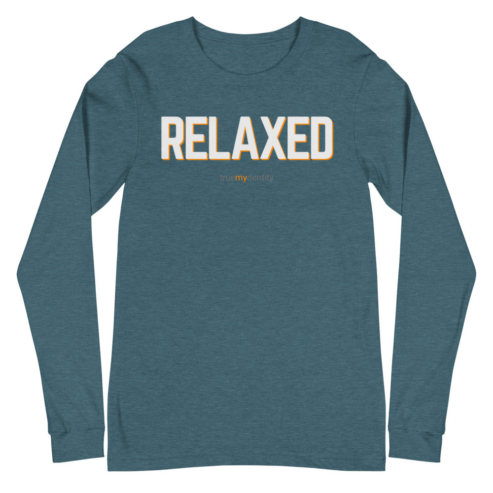 RELAXED Long Sleeve Shirt Bold Design | Unisex