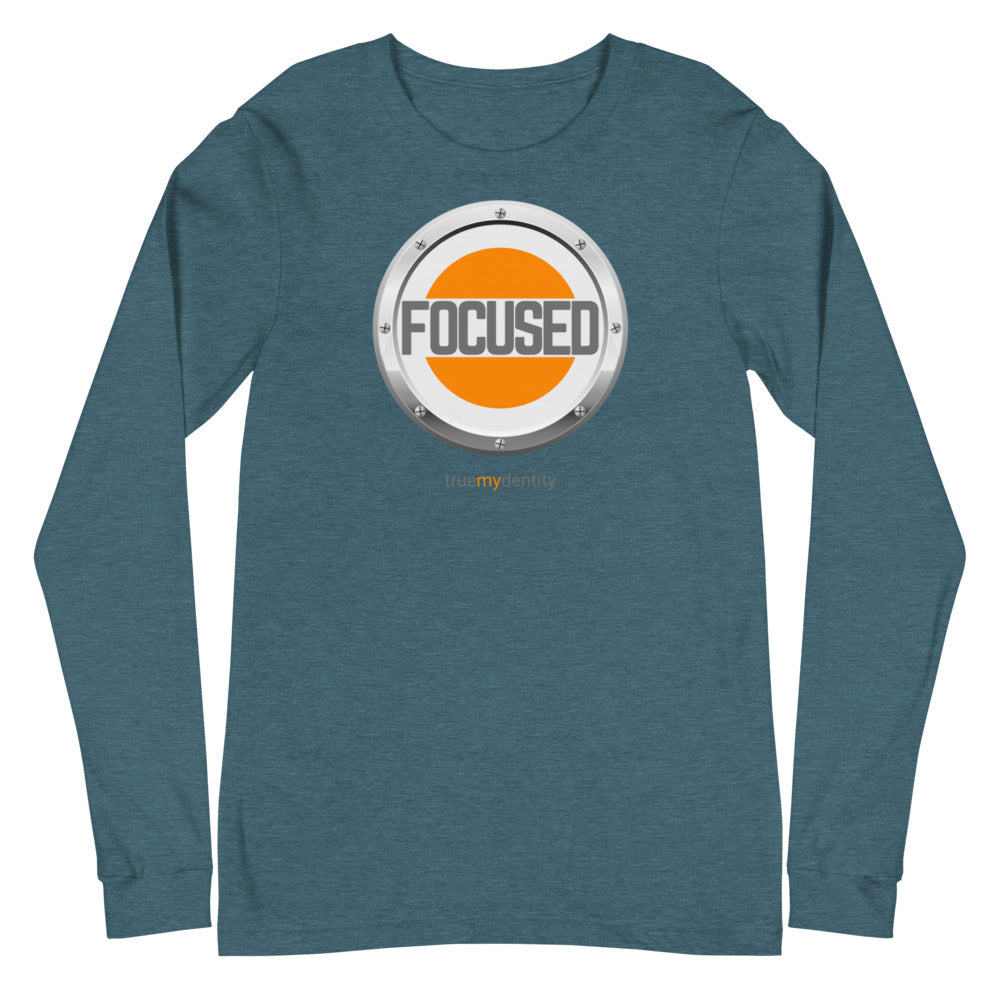 FOCUSED Long Sleeve Shirt Core Design | Unisex