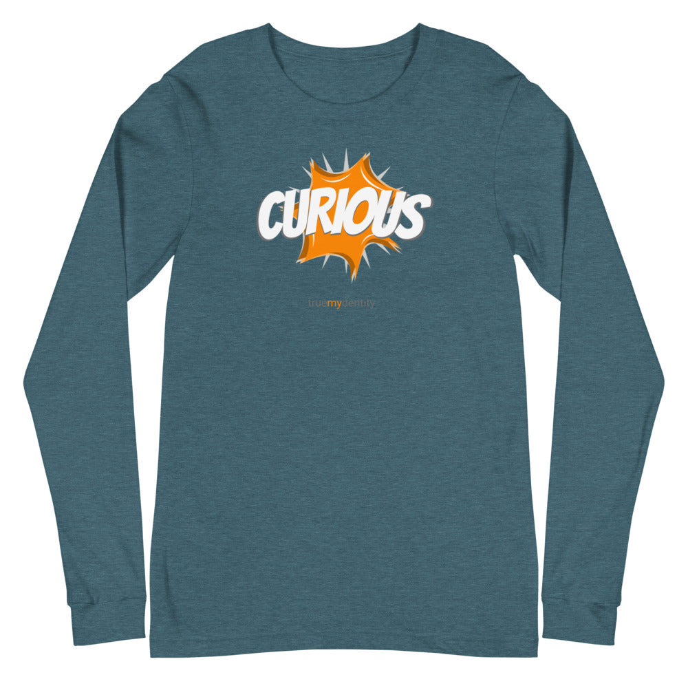 CURIOUS Long Sleeve Shirt Action Design | Unisex