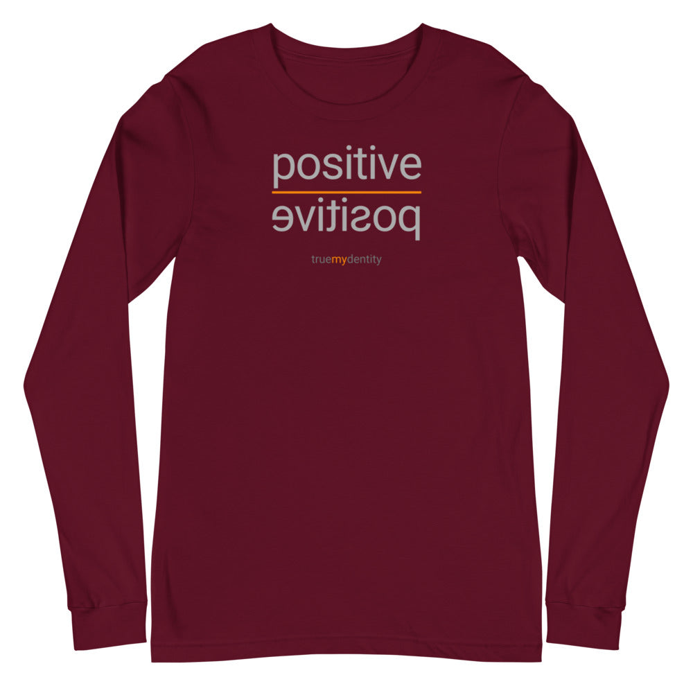 POSITIVE Long Sleeve Shirt Reflection Design | Unisex