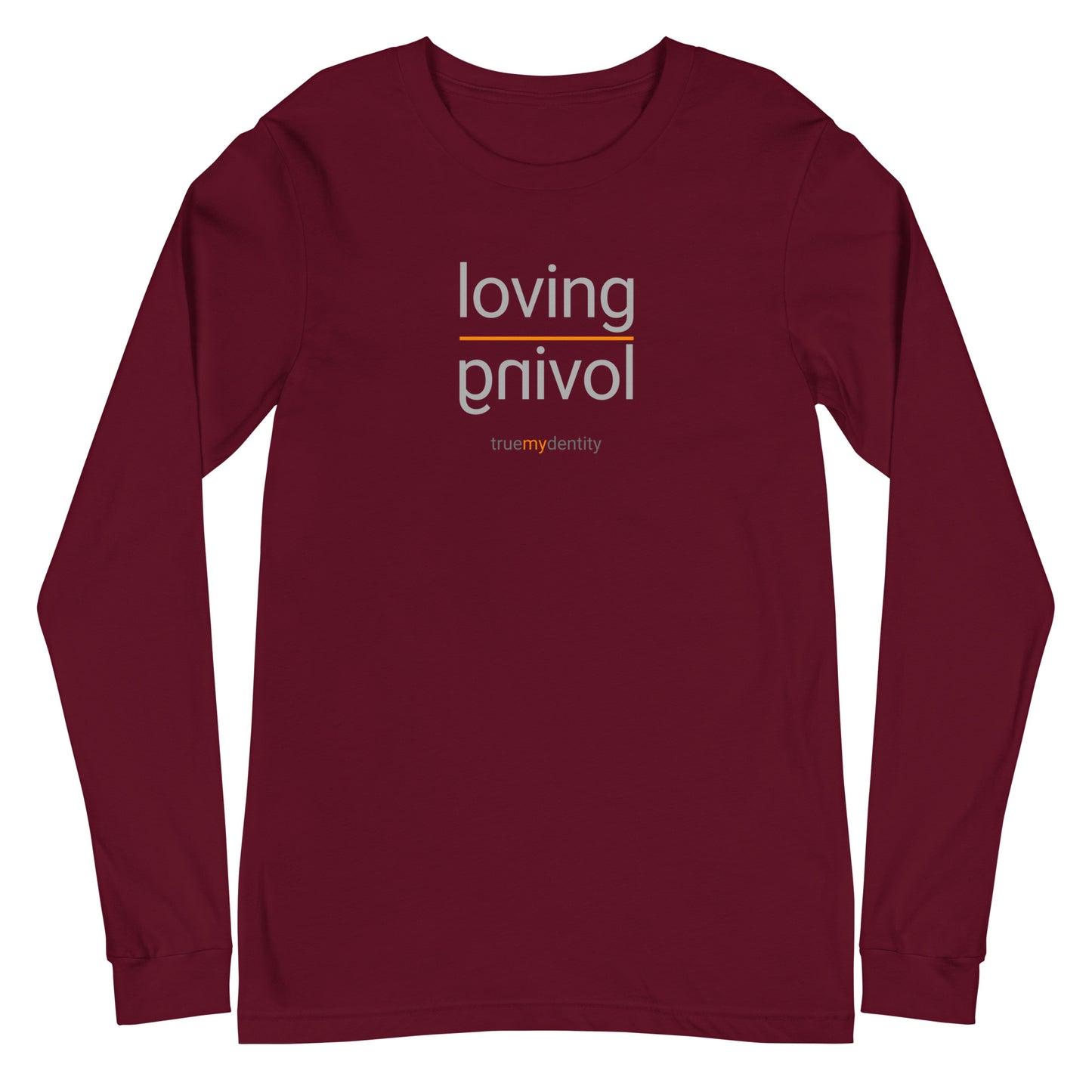 LOVING Long Sleeve Shirt Reflection Design | Unisex