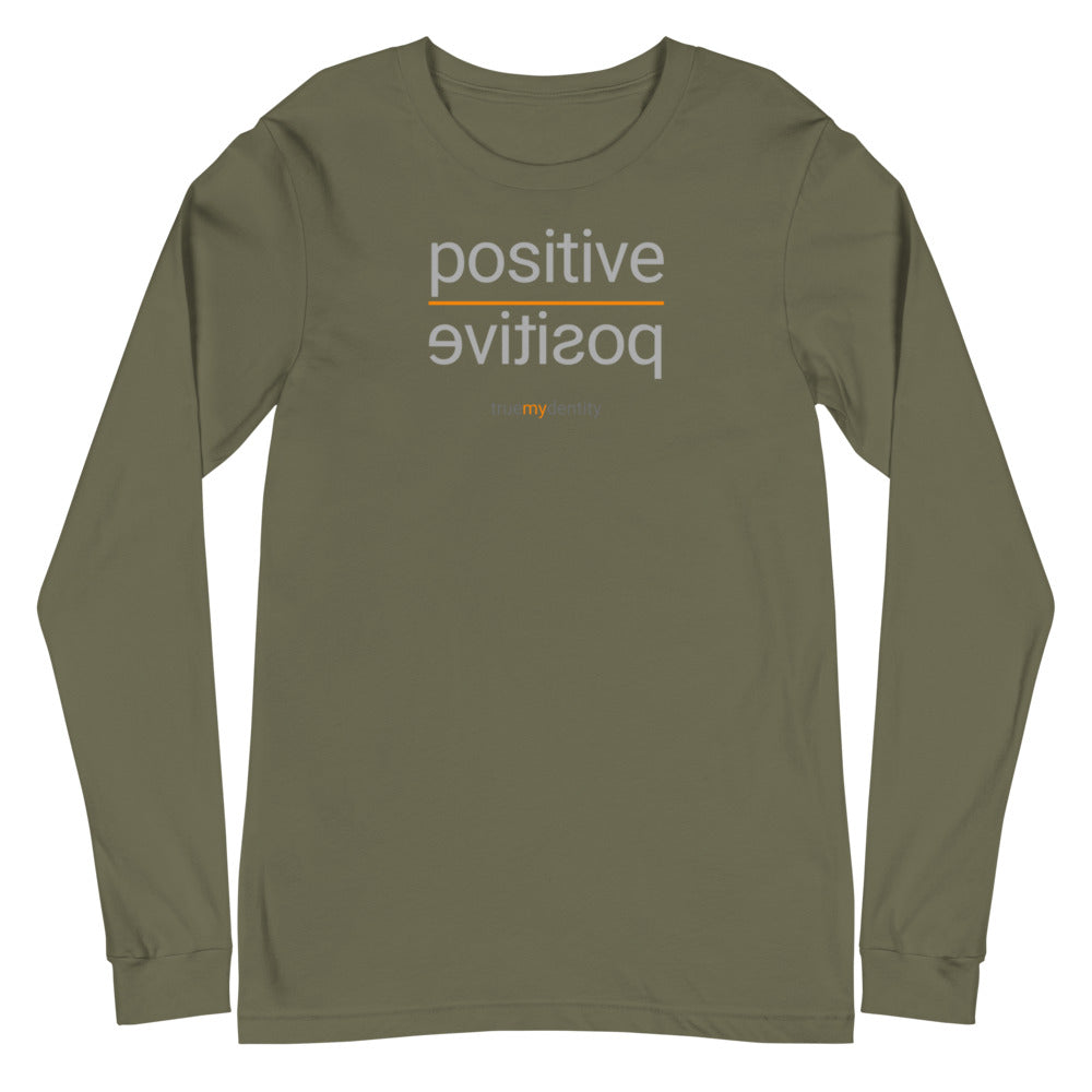 POSITIVE Long Sleeve Shirt Reflection Design | Unisex