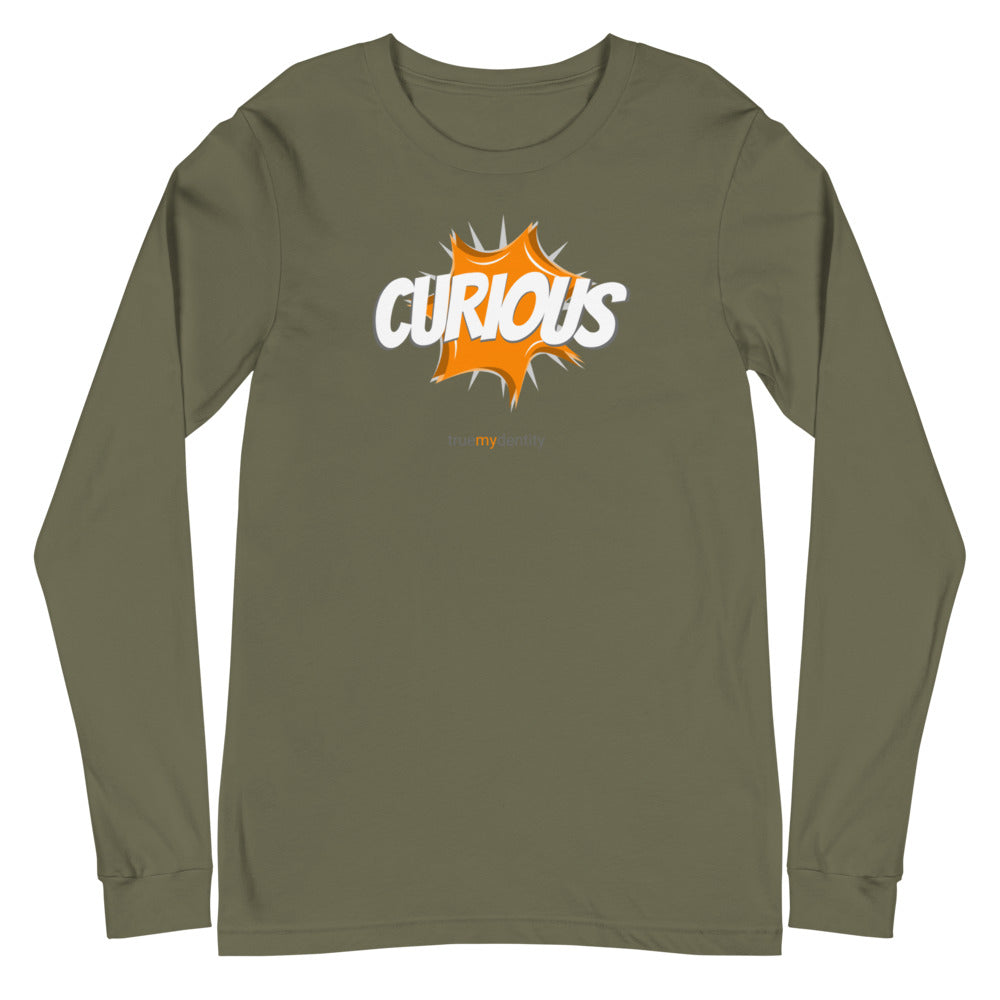 CURIOUS Long Sleeve Shirt Action Design | Unisex