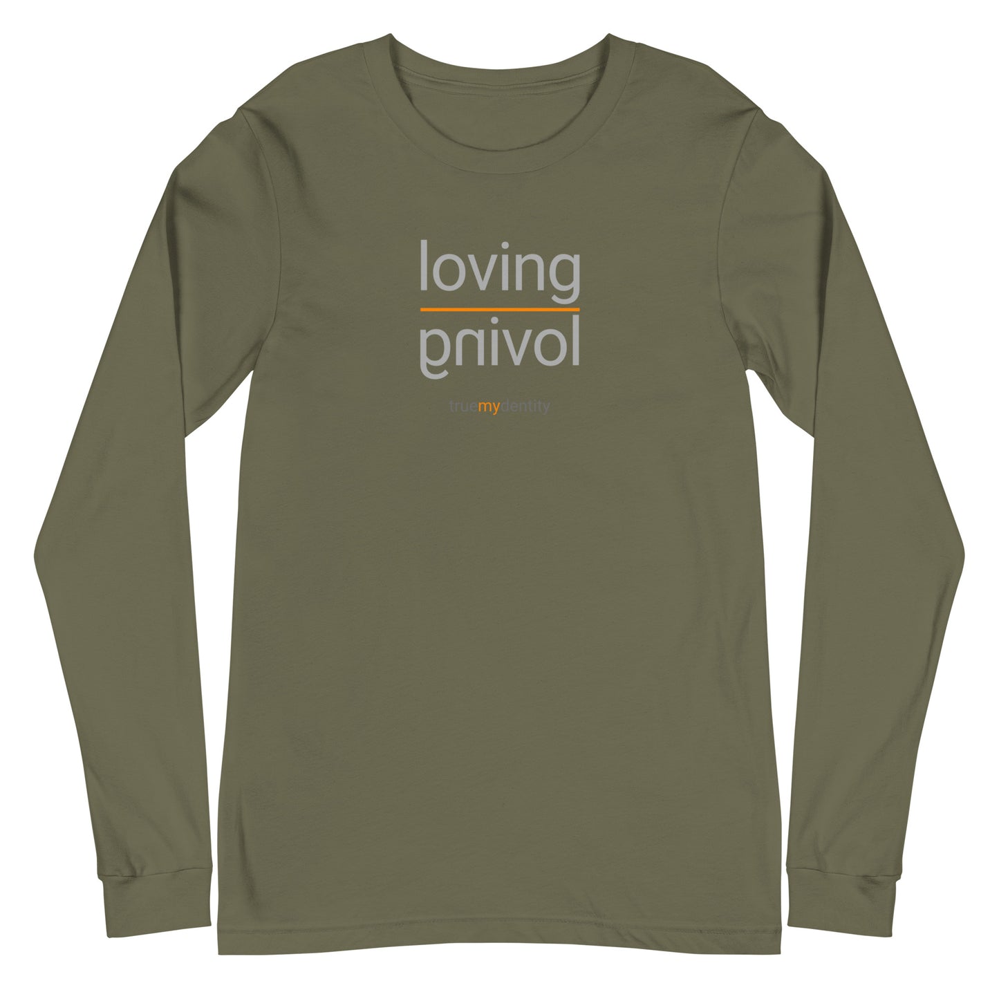 LOVING Long Sleeve Shirt Reflection Design | Unisex