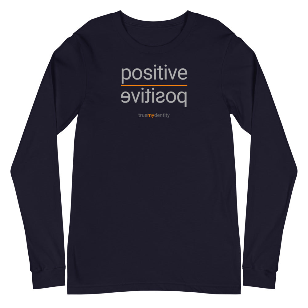 POSITIVE Long Sleeve Shirt Reflection Design | Unisex