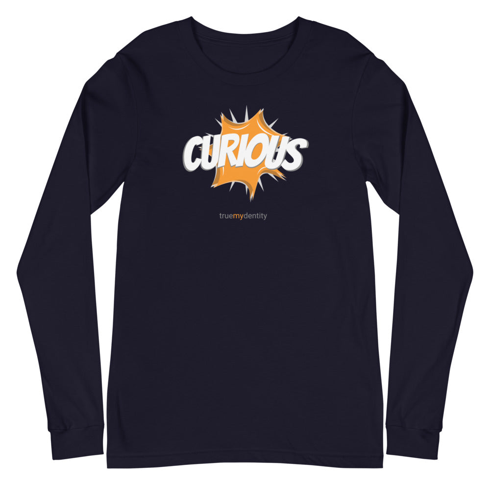 CURIOUS Long Sleeve Shirt Action Design | Unisex