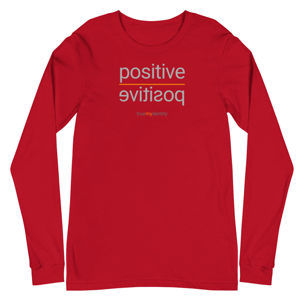 POSITIVE Long Sleeve Shirt Reflection Design | Unisex