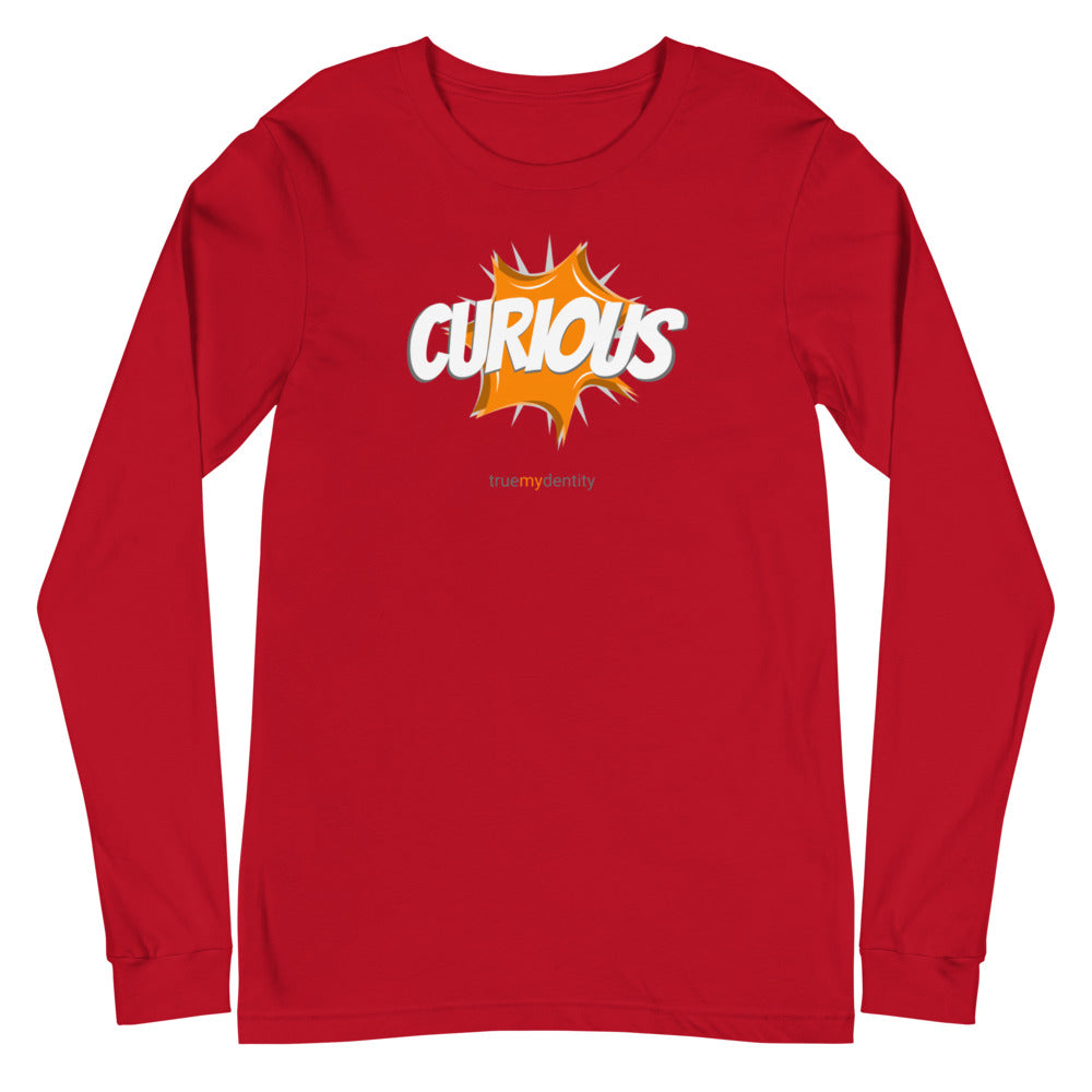 CURIOUS Long Sleeve Shirt Action Design | Unisex