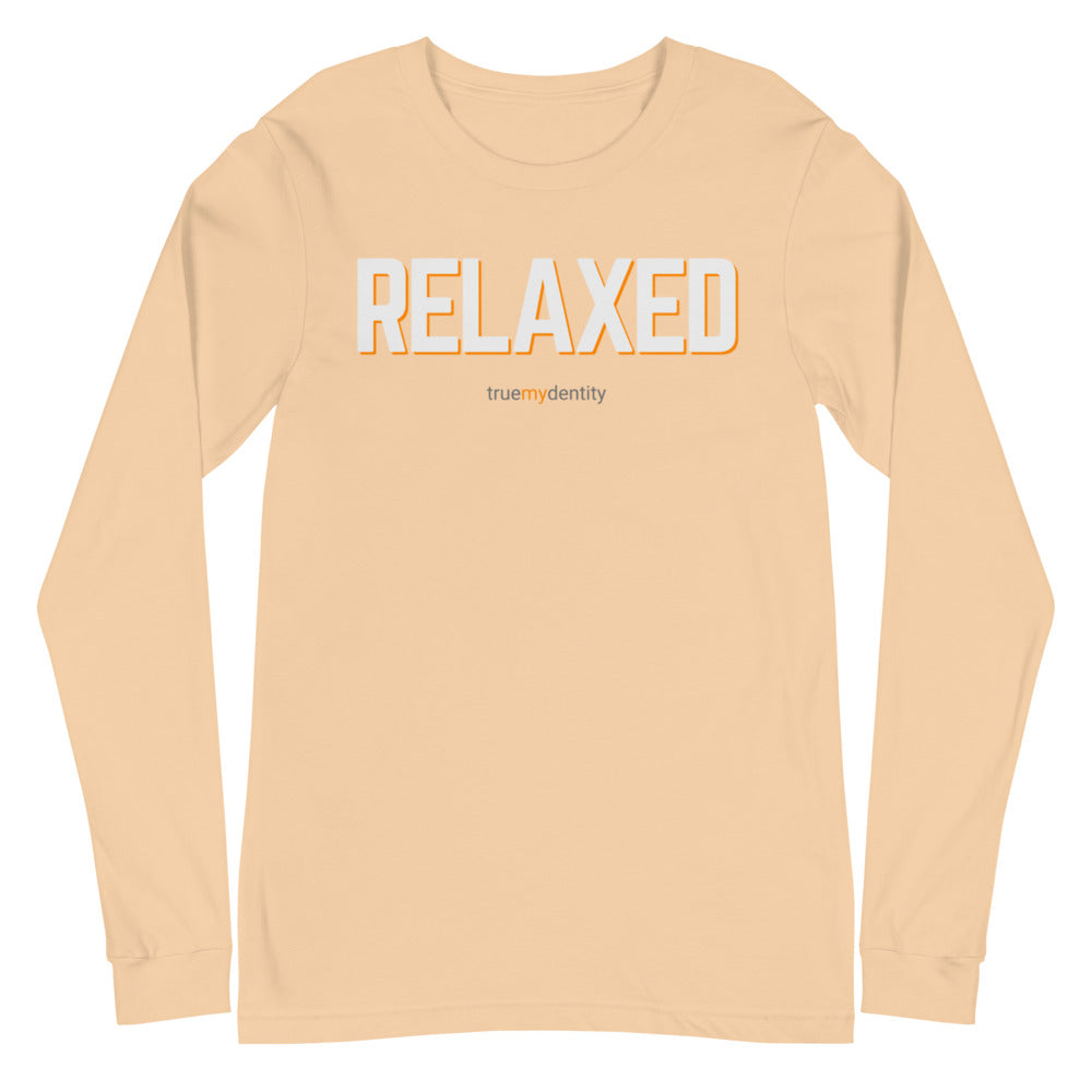 RELAXED Long Sleeve Shirt Bold Design | Unisex