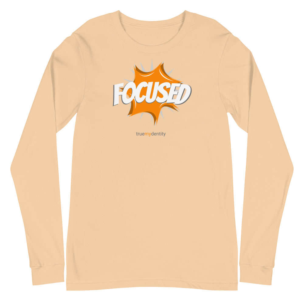 FOCUSED Long Sleeve Shirt Action Design | Unisex