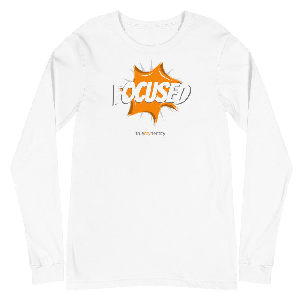 FOCUSED Long Sleeve Shirt Action Design | Unisex