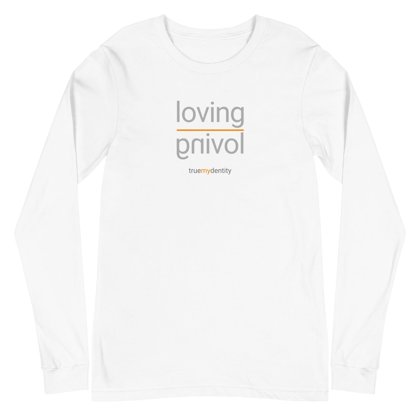 LOVING Long Sleeve Shirt Reflection Design | Unisex