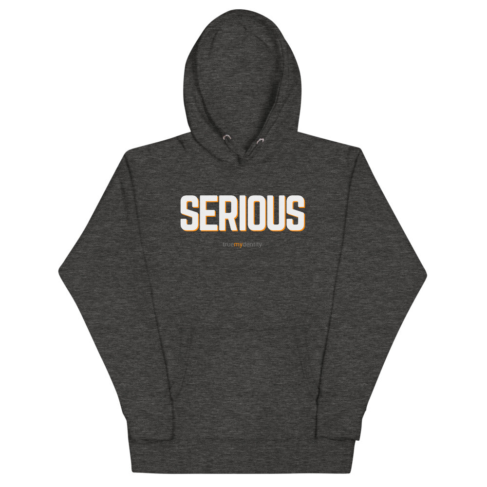 SERIOUS Hoodie Bold Design | Unisex