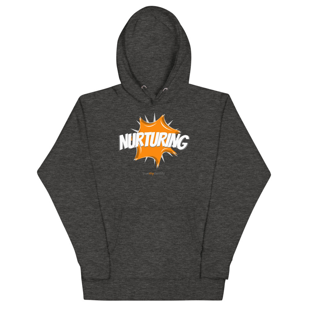 NURTURING Hoodie Action Design | Unisex