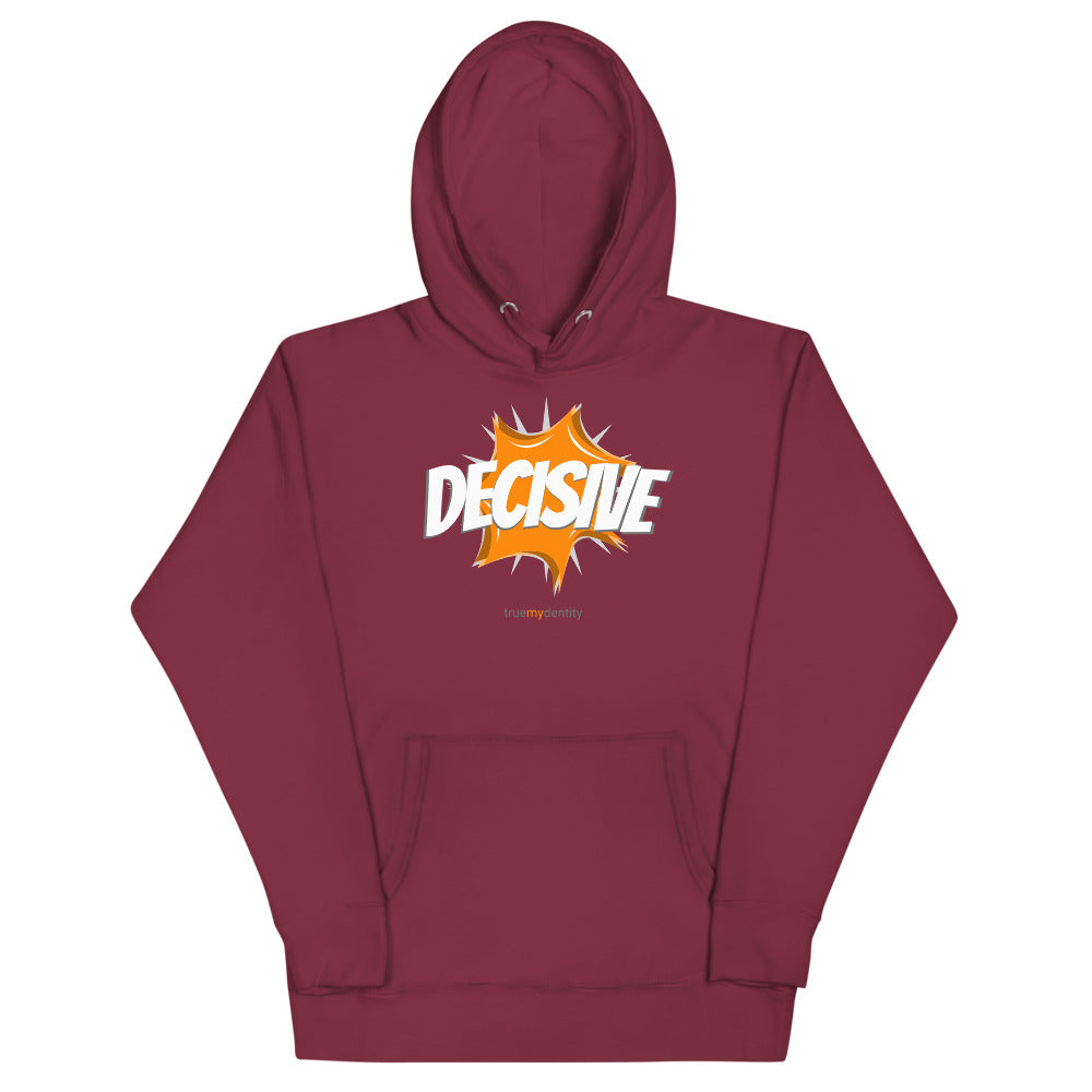 DECISIVE Hoodie Action Design | Unisex