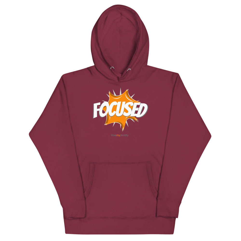 FOCUSED Hoodie Action Design | Unisex