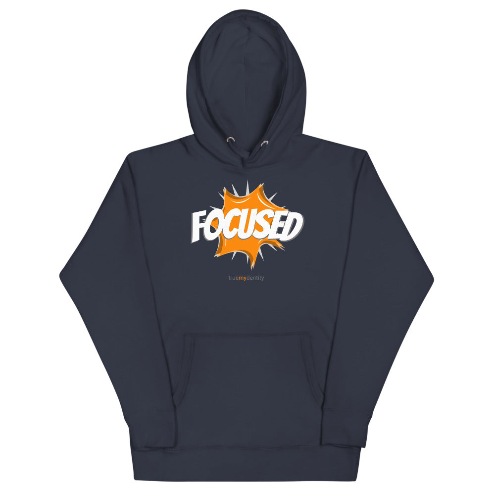 FOCUSED Hoodie Action Design | Unisex