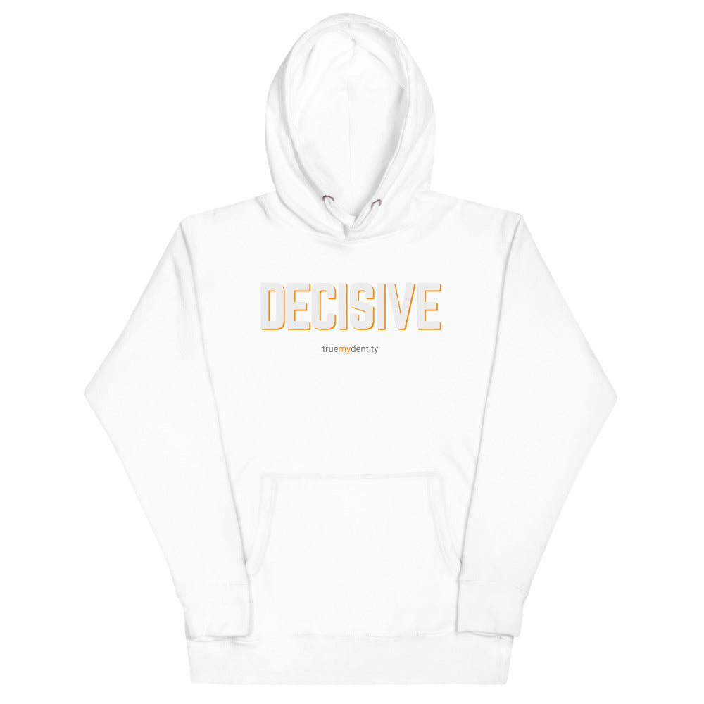 DECISIVE Hoodie Bold Design | Unisex