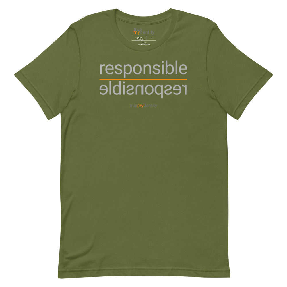 RESPONSIBLE T-Shirt Reflection Design | Unisex