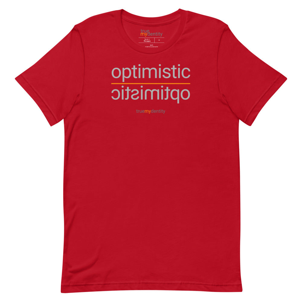 OPTIMISTIC T-Shirt Reflection Design | Unisex